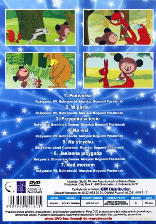 Miś Kudłatek. Przygoda w lesie [DVD]