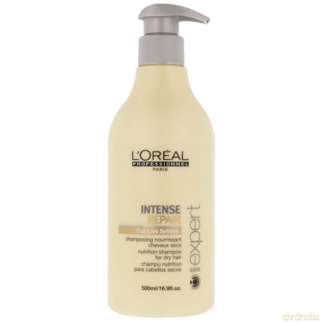 Loreal Intense Repair Cuti Liss System Szampon do włosów suchych 500 ml