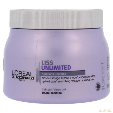 Loreal Liss Unlimited Wygładzająca maska do włosów 500 ml
