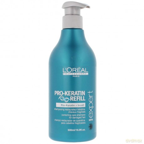 Loreal Pro-Keratin Refill Szmpon do włosów 500 ml