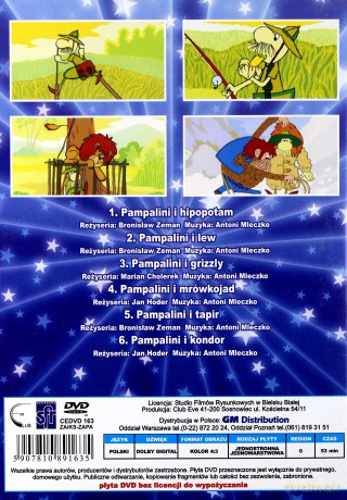 Pampalini łowca zwierząt - Hipopotam [DVD]