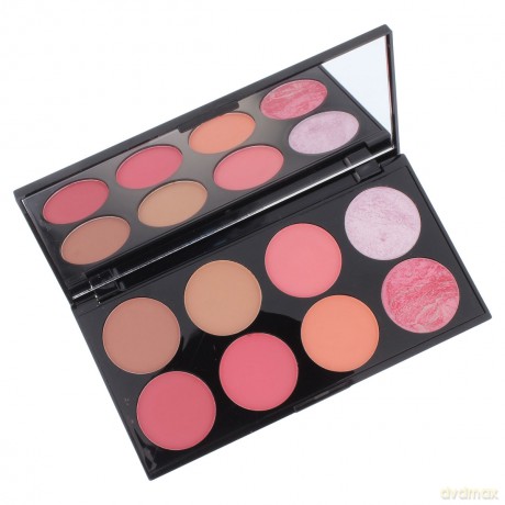 Makeup Revolution London Blush Palette Paleta róży 13 g - Sugar and Spice