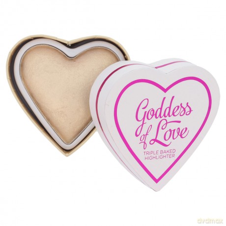 Makeup Revolution London I Love Makeup Golden Goddess Rozświetlacz do twarzy 10 g - Golden Goddess