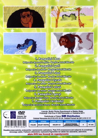 Pampalini łowca zwierząt - Yeti [DVD]