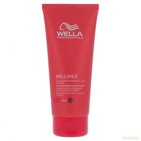 Wella Brilliance Odżywka do włosów farbowanych, grubych i trudnych do ułożenia 200 ml