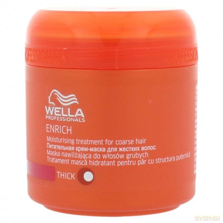 Wella Enrich Maska nawilżająca do włosów grubych 150 ml