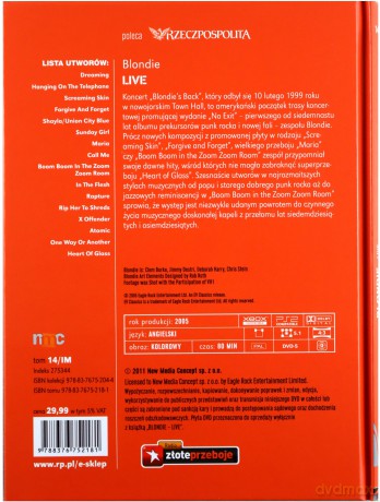 Ikony Muzyki: Blondie (booklet) [DVD]