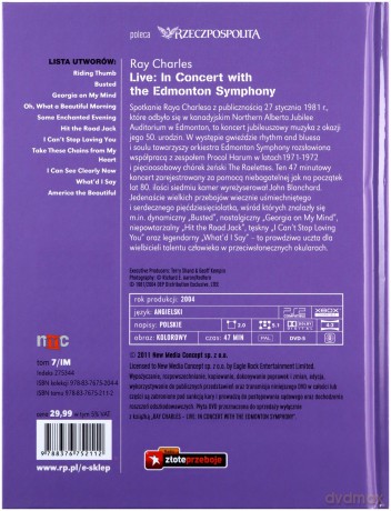 Ikony Muzyki: Ray Charles (booklet) [DVD]