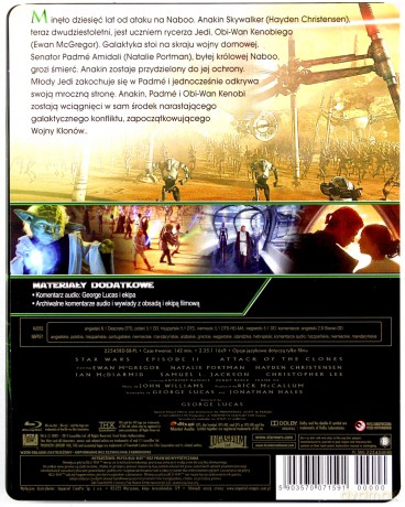 Gwiezdne Wojny: Kompletna Saga I-VI (Star Wars) (steelbook) Pakiet [6xBlu-Ray]