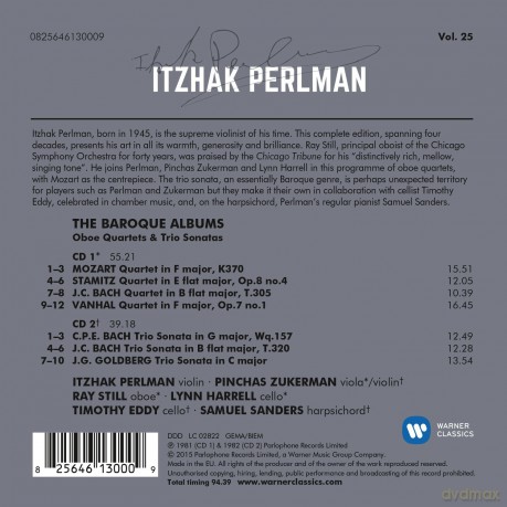 Itzhak Perlman: Baroque Album [2CD]