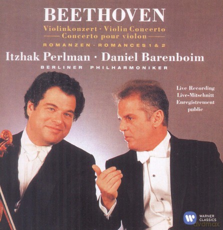 Perlman/Barenboim/Berliner Philharmonike: Beethoven: Violin Concerto, Romances [CD]
