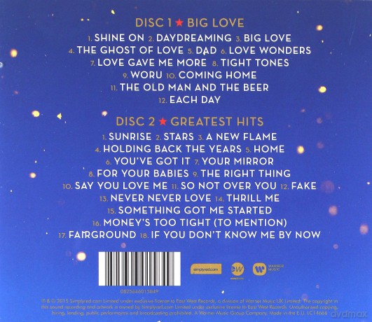 Simply Red: Big Love Greatest Hits Edition 30th Anniversary [2CD]