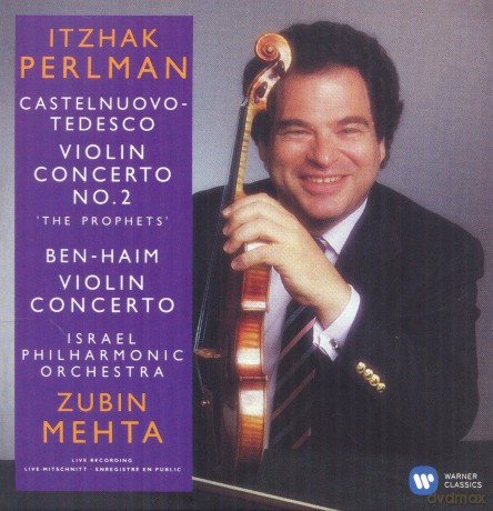 Perlman/Mehta/Israel Philharmonic Orch: Castelnuovo-Tedesco, Ben-Haim: Violin Concertos [CD]