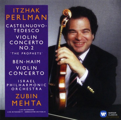 Perlman/Mehta/Israel Philharmonic Orch: Castelnuovo-Tedesco, Ben-Haim: Violin Concertos [CD]