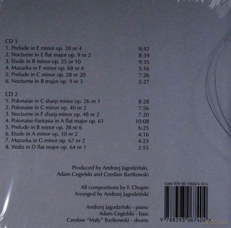 Andrzej Jagodziński Trio: Chopin Les Brillantes [2CD]