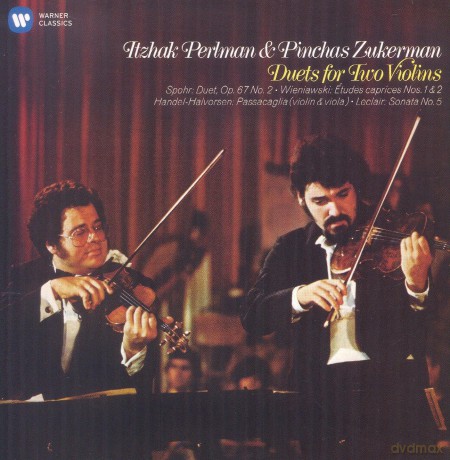 Itzhak/Pinchas Zukerman Perlman: Duets For Two Violin [CD]