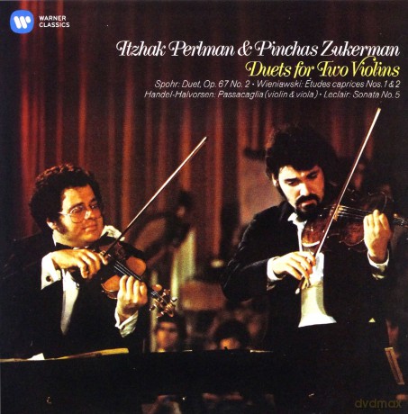Itzhak/Pinchas Zukerman Perlman: Duets For Two Violin [CD]