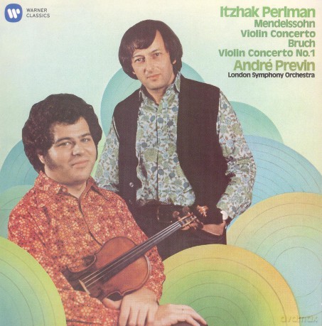Perlman/Previn/London Symphony Orchestra: Mendelssohn, Bruch: Violin Concertos [CD]