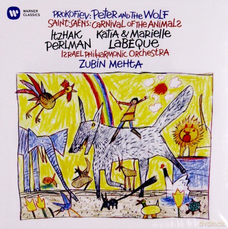 Itzhak/Labeque/Zubin Mehta Perlman: Saint-Saens: Carnival Of The Animals, Prokofiev: Peter And The Wolf (Perlman Narrates) [CD]