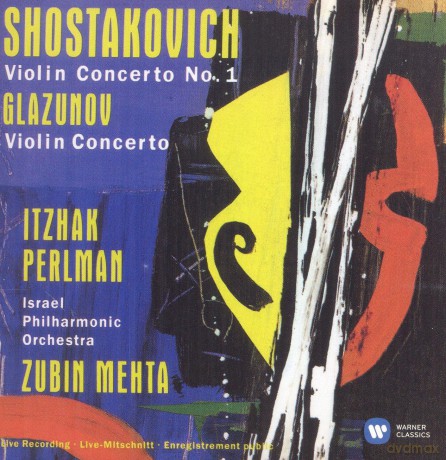 Perlman/Mehta/Israel Philharmonic Orch: Shostakovich, Glazunov: Violin Concertos [CD]