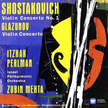 Perlman/Mehta/Israel Philharmonic Orch: Shostakovich, Glazunov: Violin Concertos [CD]