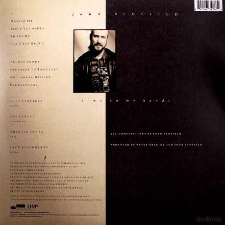 John Scofield: Time On My Hands [Winyl]