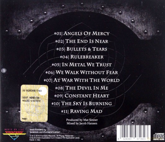 Primal Fear: Rulebreaker [CD]