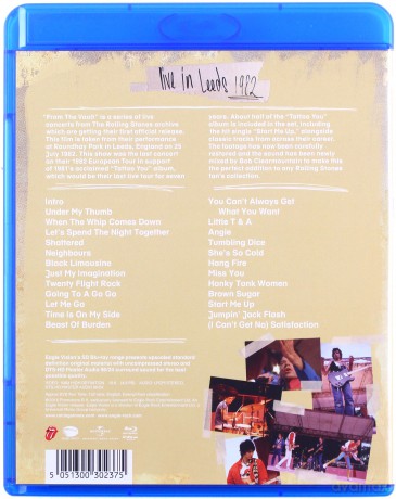 The Rolling Stones: From The Vault Live In Leeds 1982 [Blu-Ray]