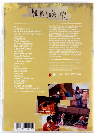 The Rolling Stones: From The Vault Live In Leeds 1982 [DVD]