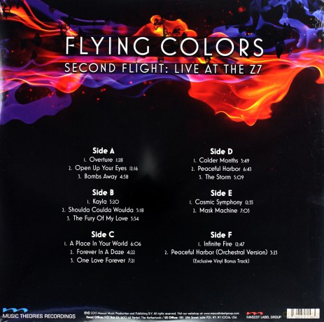 Flying Colors: Second Flight Live At The Z7 [3xWinyl]