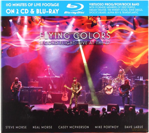 Flying Colors: Second Flight: Live At The Z7 [Blu-Ray]+[2CD]