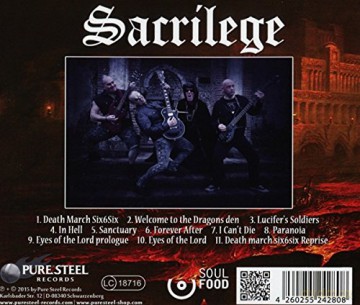 Sacrilege: Six6six [CD]