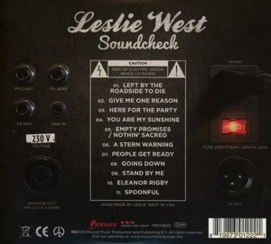 Leslie West: Soundcheck [CD]