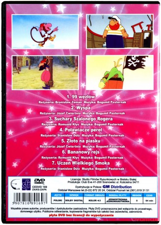 Przygody Kapitana Klipera - Bananowy rejs [DVD]