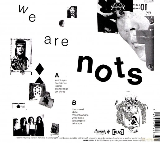 Nots: We Are Nots [CD]