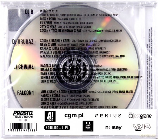 Prosto Mixtape Cztery [CD]