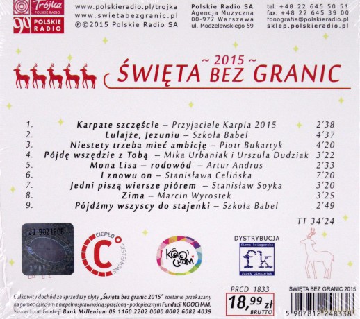 Święta bez granic 2015 [CD]