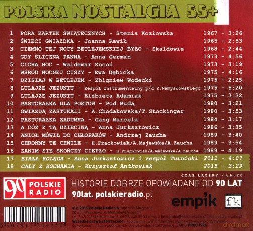 Polska Nostalgia audycja 11 [CD]