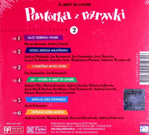 Powtórka z Rozrywki vol. 2 60 minut na godzinę [6CD]