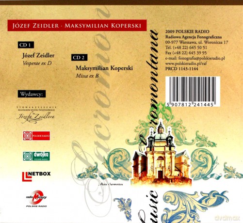 Józef Zeidler: Musica Sacromontana Vol.3 [2CD]