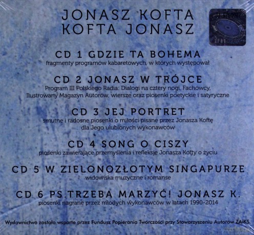 Jonasz Kofta: Kofta Jonasz [6CD]