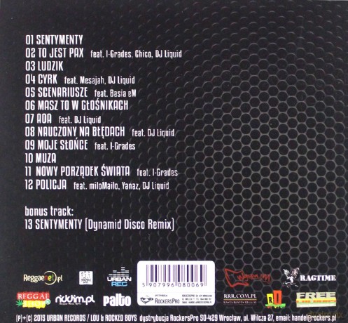 Paxon: Roots Rap Reggae [CD]