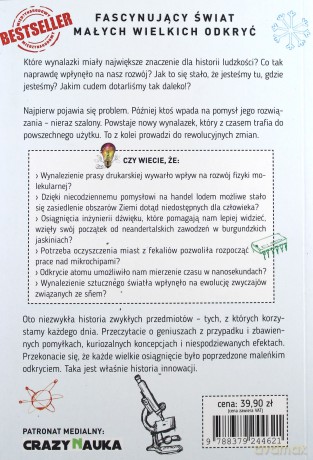 Małe wielkie odkrycia. Najważniejsze wynalazki, które odmieniły świat - Steven Johnson [KSIĄŻKA]