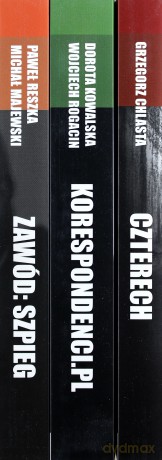 Pakiet Literatura faktu. Czterech; Korespondenci.pl; Zawód: szpieg - Paweł Reszka [KSIĄŻKA]