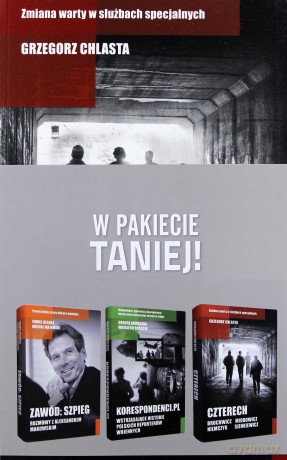 Pakiet Literatura faktu. Czterech; Korespondenci.pl; Zawód: szpieg - Paweł Reszka [KSIĄŻKA]