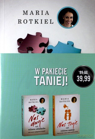 Pakiet Maria Rotkiel. Nas dwoje, czyli miłosna układanka; Nas troje, czyli rodzinne nastroje - Maria Rotkiel [KSIĄŻKA]