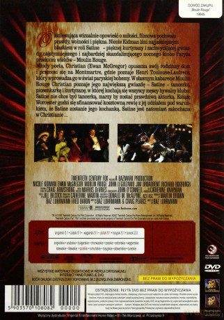Moulin Rouge ! (polski lektor) [DVD]