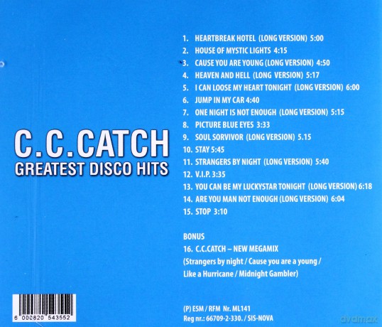 C.C.Catch: Greatest Disco Hits [CD]