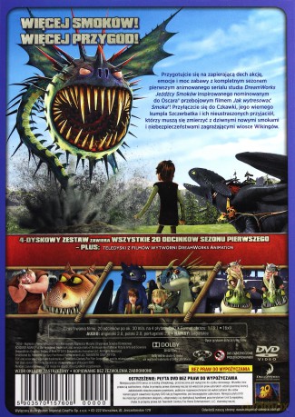 Jeźdźcy Smoków Sezon 1 [4DVD]