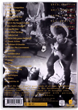 Bad Religion: Along The Way [DVD]
